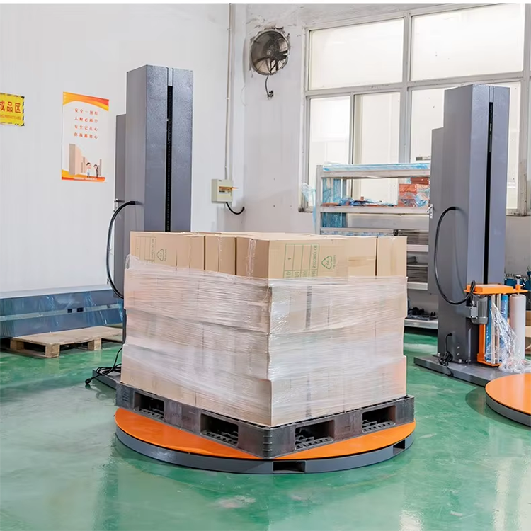 1-15 Frequency Stretch Packaging Machine 2000kg Load Stretch Film Machine