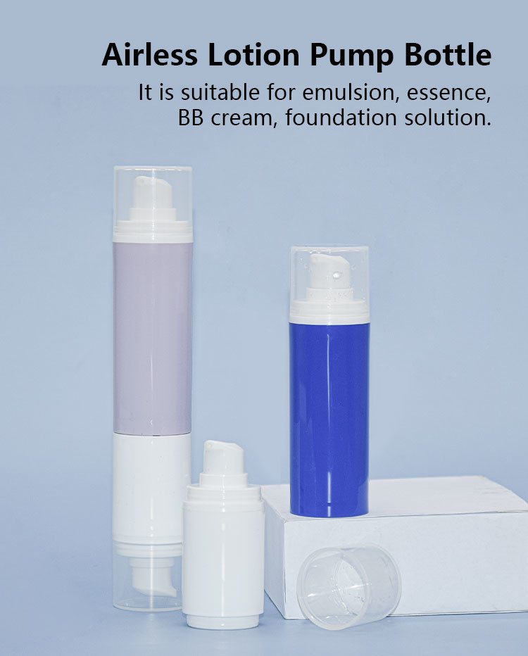 15ml+30ml Double-Ended Airless Pump Bottle Lotion serum bottle Skin care Packaging UKA61