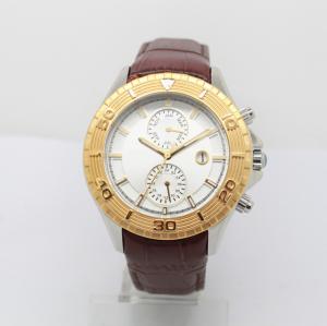 Quality Luxuty Ladies Gold Watches , Mechanical Watch Womens With Dual Time wholesale