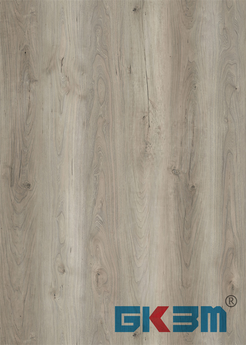 5mm White Cherry Rigid Luxury Vinyl Flooring Plank Fireproof Anti Scratch