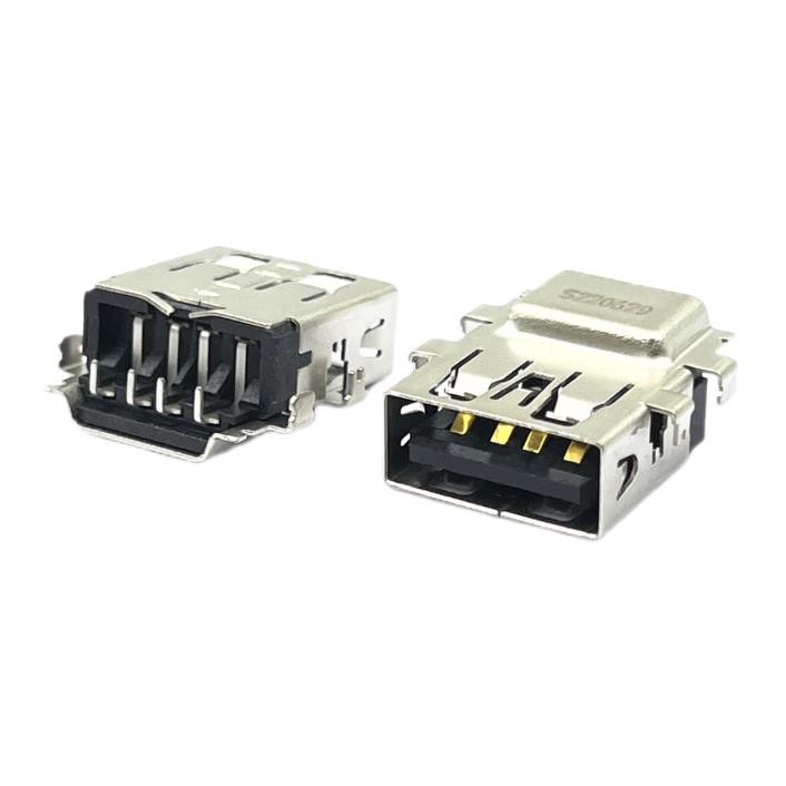 OEM Type A PCB DIP USB 2.0 Connector Socket USB Pin R/A RVS HF CH2.05mm