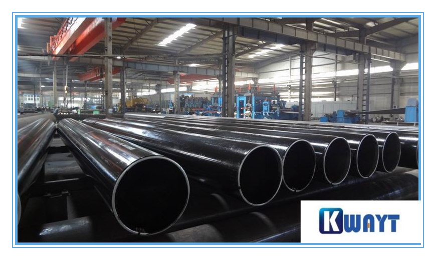 Q235 Black Round ERW Welded Steel Pipe