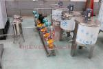 Plastic Glass Water Filling Machine Fruit Juice Manufacturing Equipment