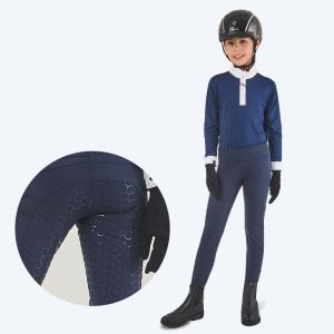 Quality High Stretch Childs Horse Riding Tights Customized Silicone Riding Breeches wholesale