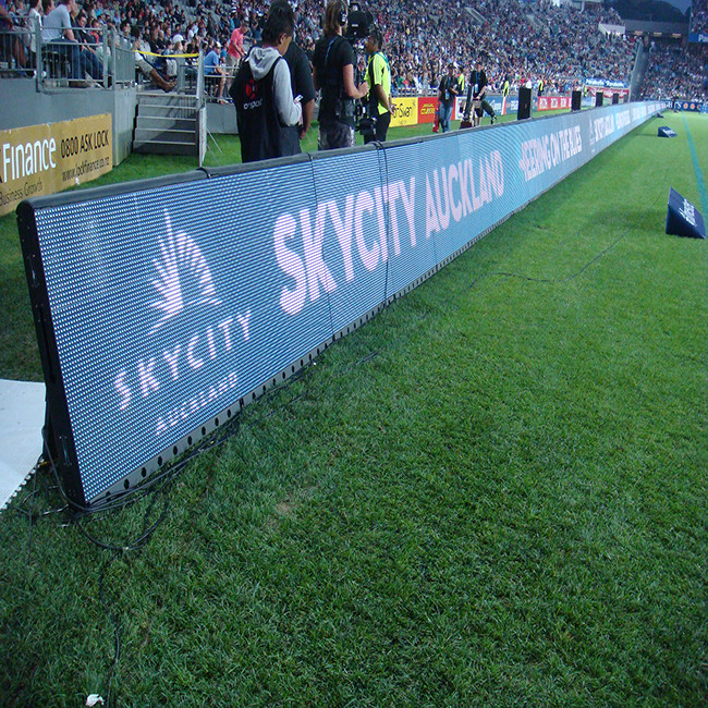 Basketball P10 6000nits Stadium Perimeter Led Screen 900W/sqm