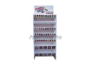 Quality Free Standing Cardboard Floor Displays , 7 Tier Chocolate Point Of Sale Display wholesale