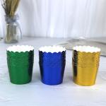 Food Grade Sustainable Aluminum Foil Cupcake Baking Cups