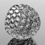 Crystal Clear Home Decoration Glass Vase Lead Free Machine Pressed