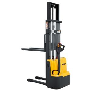 Quality 1000kg 1200kgs Electric Pallet Stacker With 1.6 - 3.5M Walkie Forklift wholesale