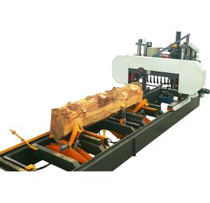 Quality Large Horizontal Wood Cutting Hydraulic Automatic Band Sawmill For Sale wholesale