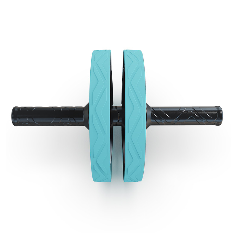 28.5CM Double Exercise Ab Wheel Cross Training Ab Roller Exercise Equipment ISO9001