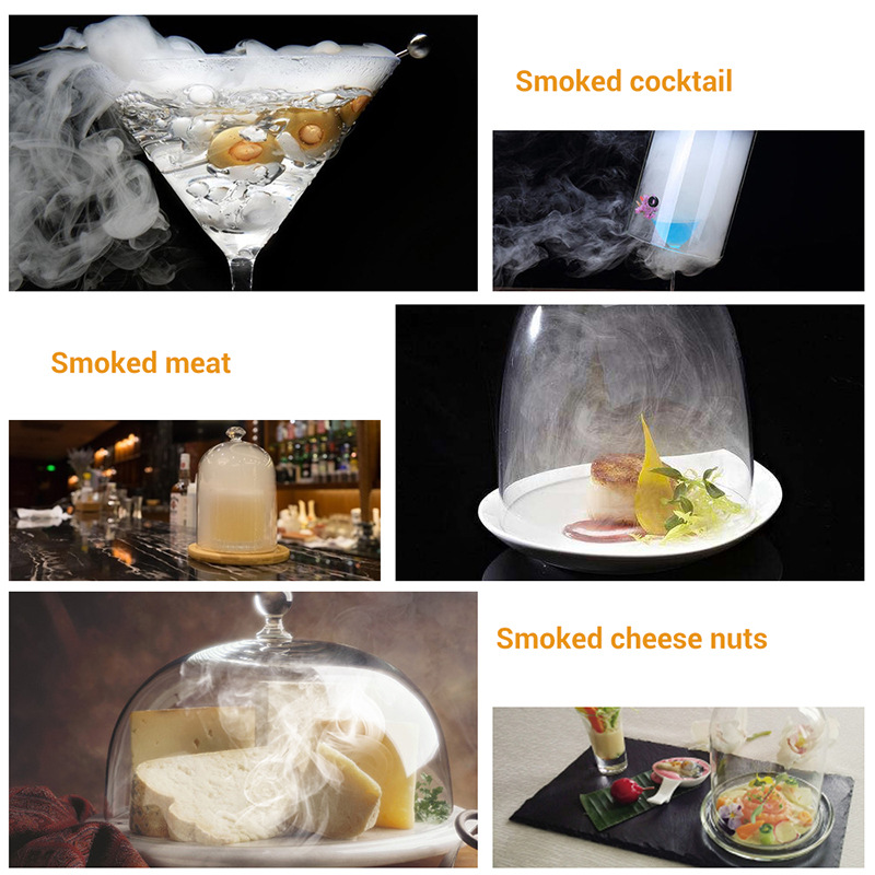 Upgrade Your Culinary Skills Handheld Woodchip Smoke Infuser for Molecular Cuisine