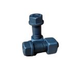 Excavator Bulldozer Attachment Black Hexagon Flange Bolt 8S9089 2B2006 2H6488