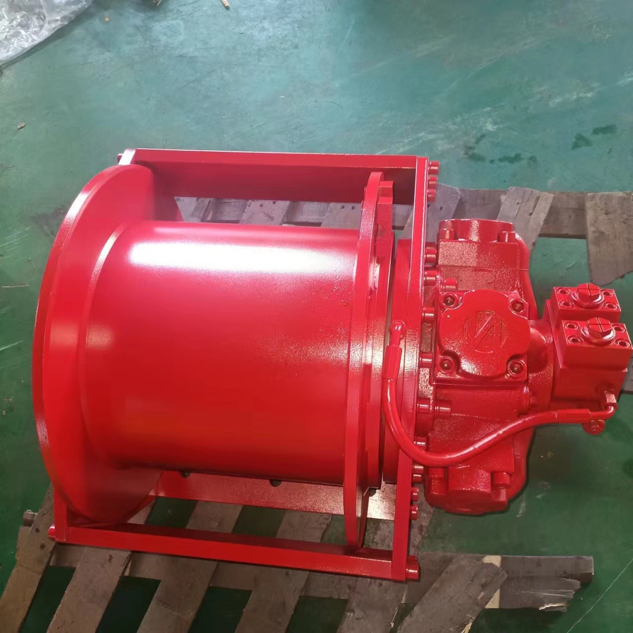 Manual Control Hydraulic Crane Winch With Ip54 Protection Level