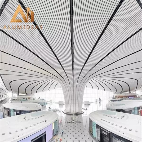Aluminum ceiling panels