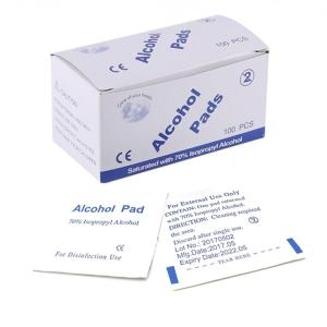 Quality Medical Sterile alcohol prep swabs / alcohol prep pads Infection Control wholesale