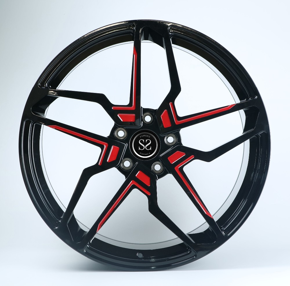 sae j2530 wheels red and black two colors 18inch 19inch alloy wheels for X5