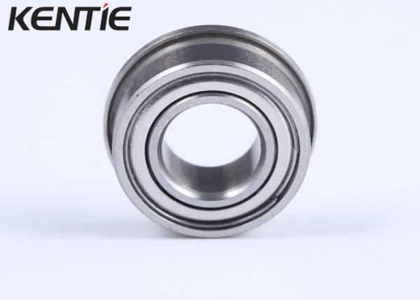 Cheap Chemical Resistance 3mm Stainless Steel Flange Bearings SMF63ZZ 3 * 6 / 7.2 * 2.5mm for sale