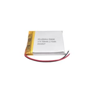 Quality Light 3.7 V LiPo Battery 750mAh Rechargeable Square LiPo Battery Pack wholesale