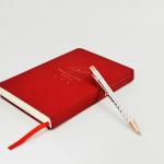 New Arrival Rhombus Diamond Cutting Surface Colorful Metal Ball Pen For School