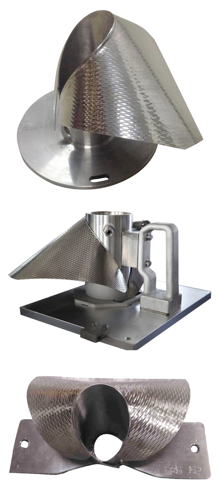 Vertical Packaging Machine Forming Collar Smooth Surface For Food Bags