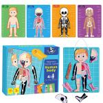 Human Body Educational Toys Human Anatomy Puzzle To Learn Body Parts for Kids