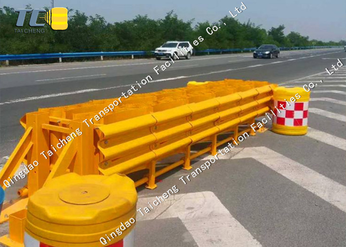 High-Performance Crash Cushion Attenuator for Traffic Management System