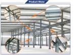 Residential S355 Workshop Steel Structure Grey Color Steel Metal Building Shed