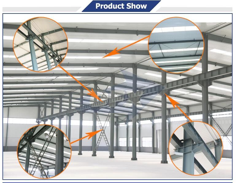 Z Shape Purlin Workshop Steel Structure Warehouse Storage Shed