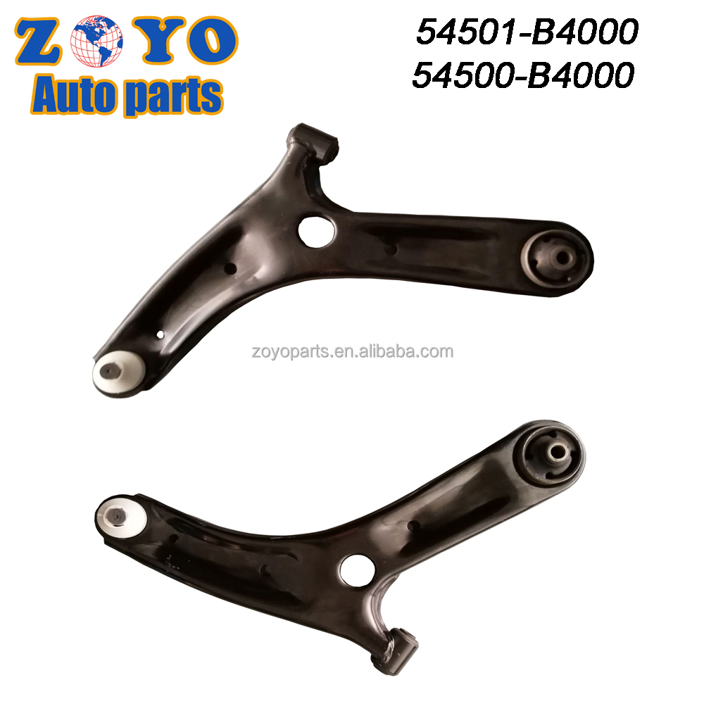OE NO. 54501-B4000 Front Lower Control Arm for Hyundai I10 14-17 Car Suspension Parts