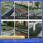 Zinc Alloy Bending Community Park Lawn Garden Edging Fence U Shaped