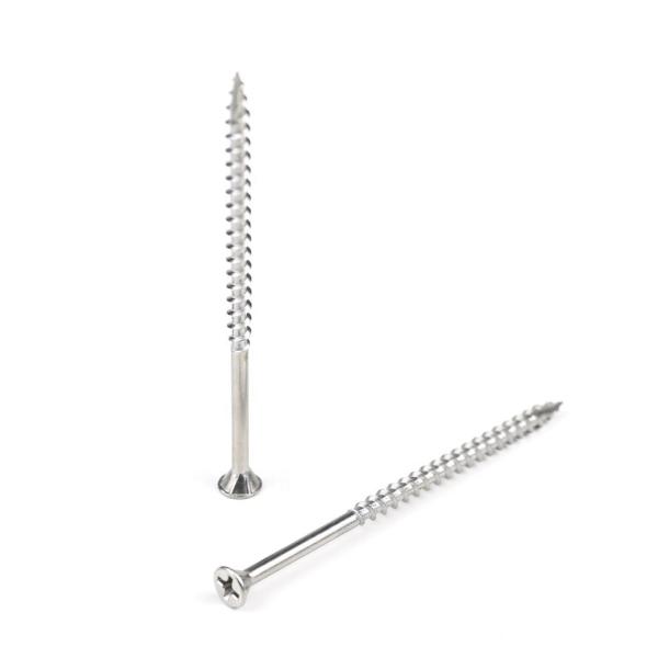Ruspert Finish 75mm Phillips Countersunk Head Chipboard Screws for Timber