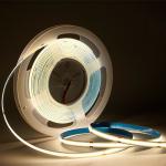 Indoor Decoration COB LED Flexible Strip Lights High Density 512 Leds 10mm 24W