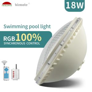 Quality UL Certificated RGB LED Pool Light 520LM Circular PAR56 Niches wholesale