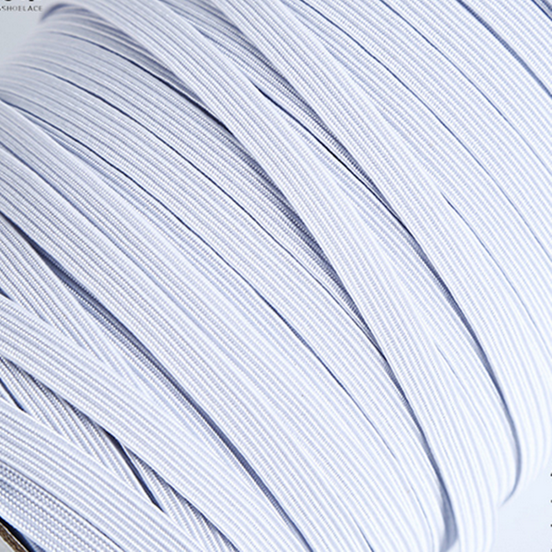 Black & White 3mm/5mm/6mm/1cm/2cm Elastic Cord for Garment Accessories Stretchy Elastic Band