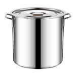 Large Capacity 304 Stainless Steel Soup Pot With Lid
