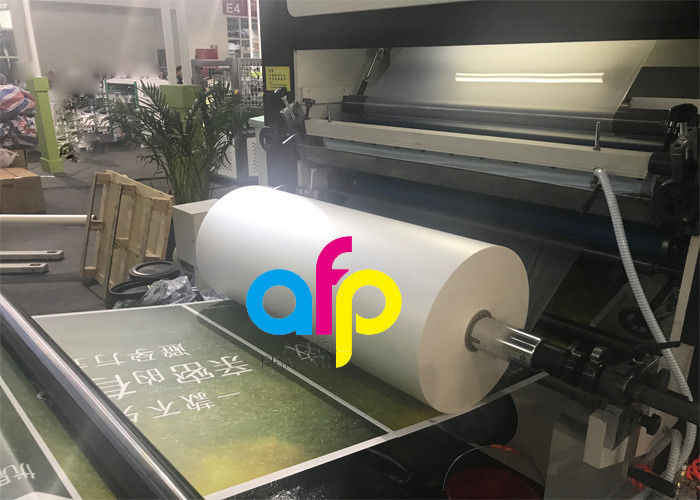 Double Side Corona Treated Thermal Laminate Roll , Spot UV Varnish Thermal Film