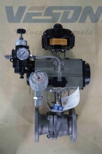 Quality Pneumatic Actuated Emergency Shutdown Valve Ball Valve KITZ Oil Media wholesale