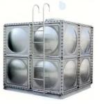 Enamelled Drinking Water Storage Steel Sectional Water Tank Horizontal