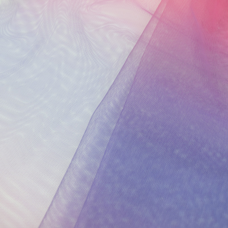 100% Nylon Soft Tulle Fabric Warp Knitted For Bridal Wedding Dresses