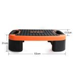 53CM 140MM Step Up Compact Aerobic Step Platform Body Fitness