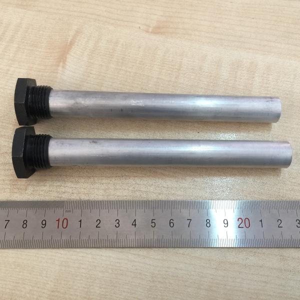 Commercial Solar Water Heater Magnesium Anode Rods Corrosion Resistance NPT