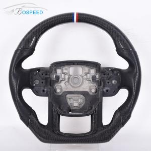 Quality Twill Black Leather Land Rover Steering Wheel Easy Installation Customization wholesale