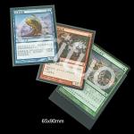 OEM MTG Custom Inner Card Sleeves 65x90mm For Standard Cards Storage