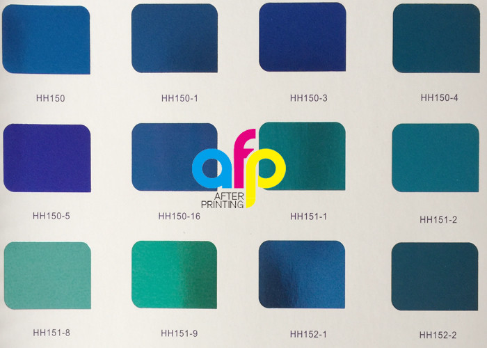 640mm * 120m Colorful Stamping Foils , Gold Stamping Foil For Soft / Hard Plastic