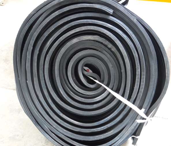 Format Bubble PVC Waterstop Belt for Concrete Construction 230mm Width 4mm Thickness Blue