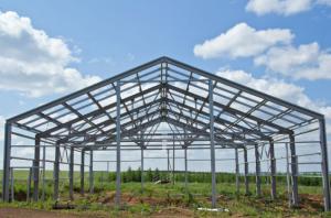 Industrial Steel Structure Prefabricated Metal Warehouse Storage Shed