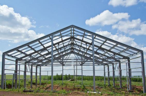 Cheap Industrial Steel Structure Prefabricated Metal Warehouse Storage Shed for sale