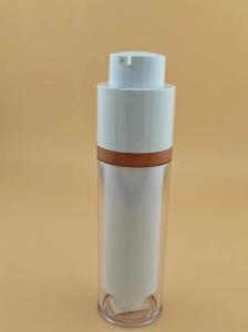 Quality Wholesale Rotary Cosmetic Packaging Round Twist Up Skin Care Airless Bottle wholesale