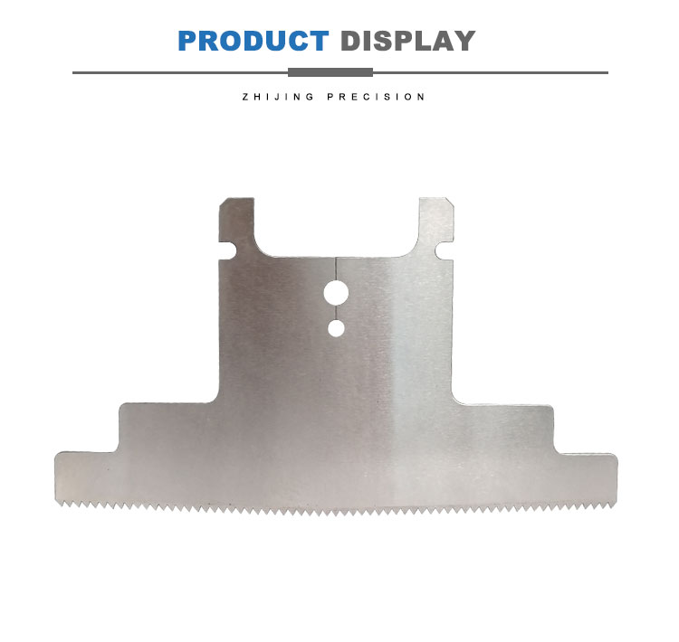 Serrated Saw Vertical Packaging Machine Blades M2 High Speed Steel 58-62HRC